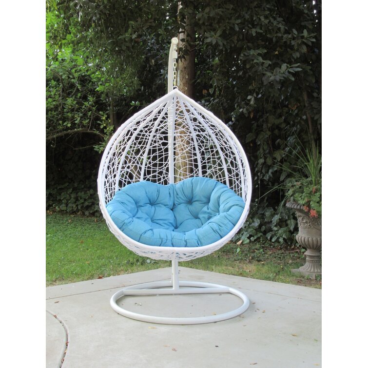 Abernathy hanging egg 2025 swing chair brayden studio